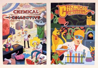 Chemical Collective A3 Posters│Exclusive Custom Artwork