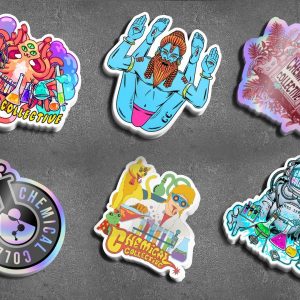 Chemical Collective Custom Sticker Packs – NEW DESIGNS!