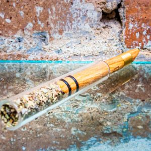 “Sir Winston’s Daily” Glass blunt Handmade by SCHMAUCH®