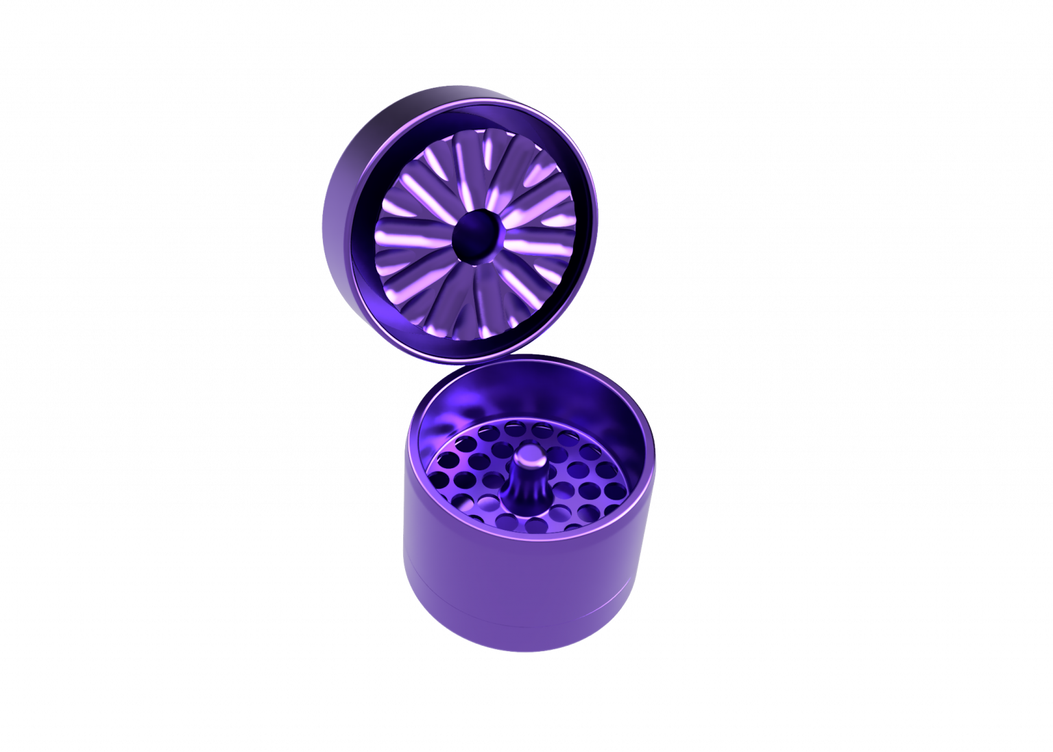 Flower Mill®│Mini Travel Herb Grinder | Chemical Collective