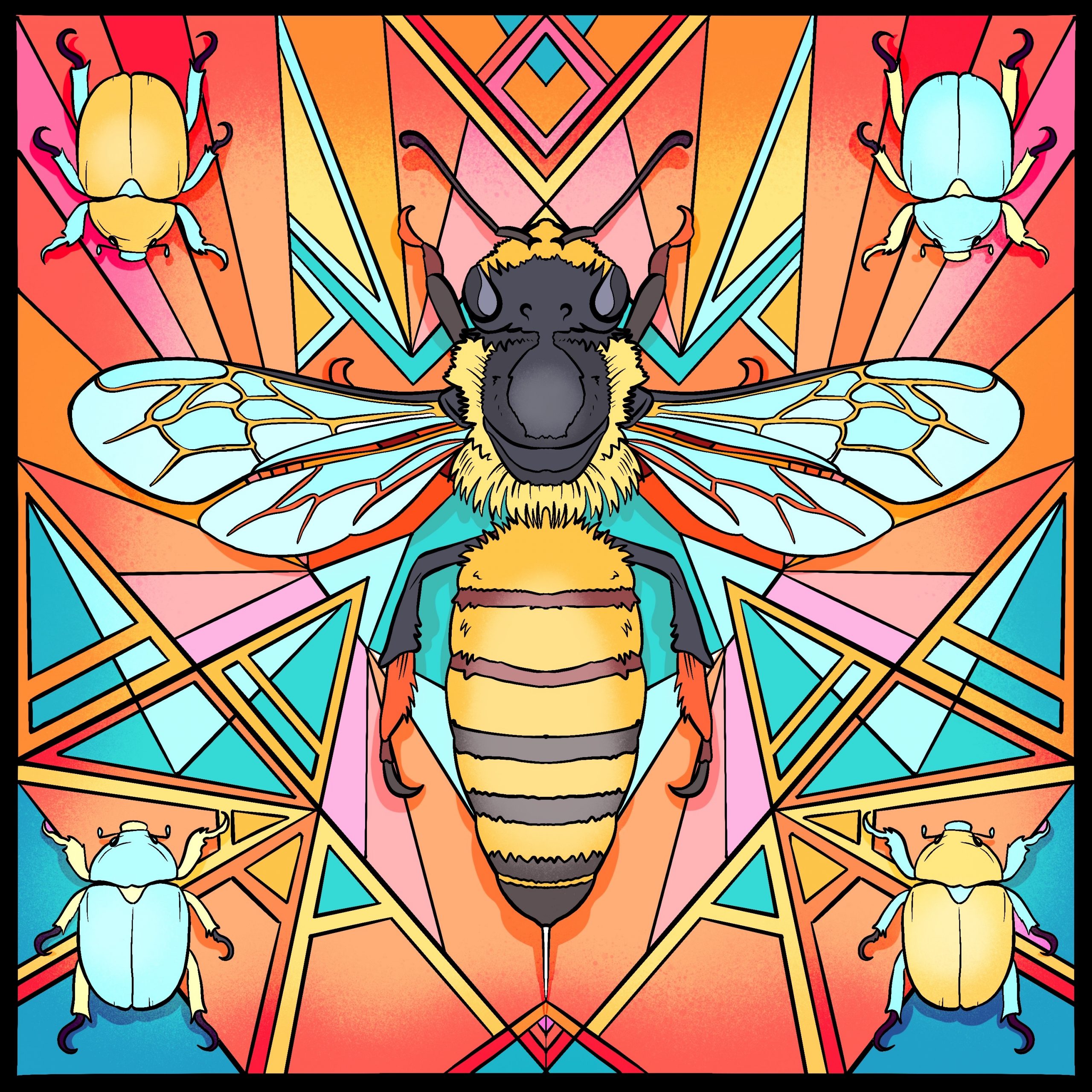 psychedelic bee 2C-B-FLY