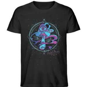 T-shirt 4-HO-MET Psilocybine - Chemise biologique premium pour hommes