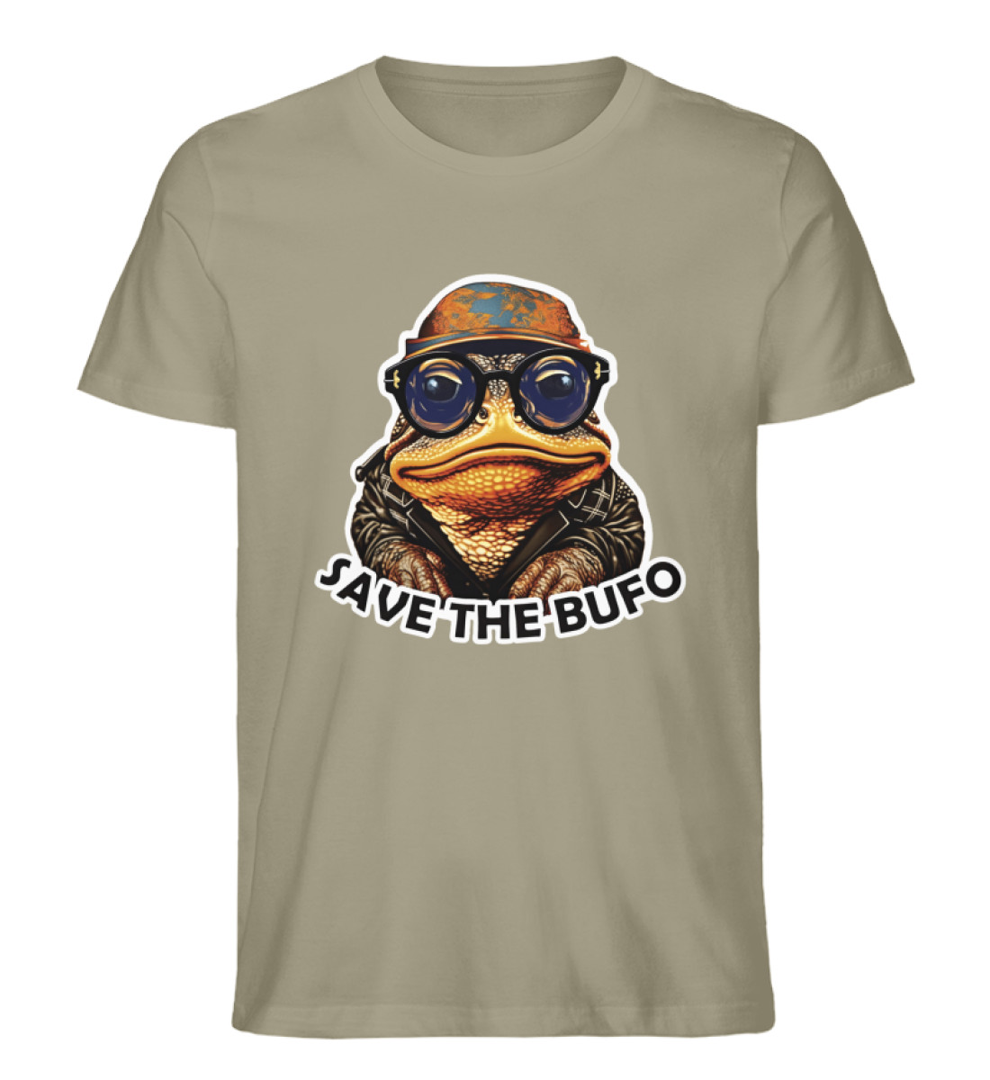 Save The Bufo! 5-MeO-DMT - Premium Organic T-Shirt - Men Premium Organic Shirt-651