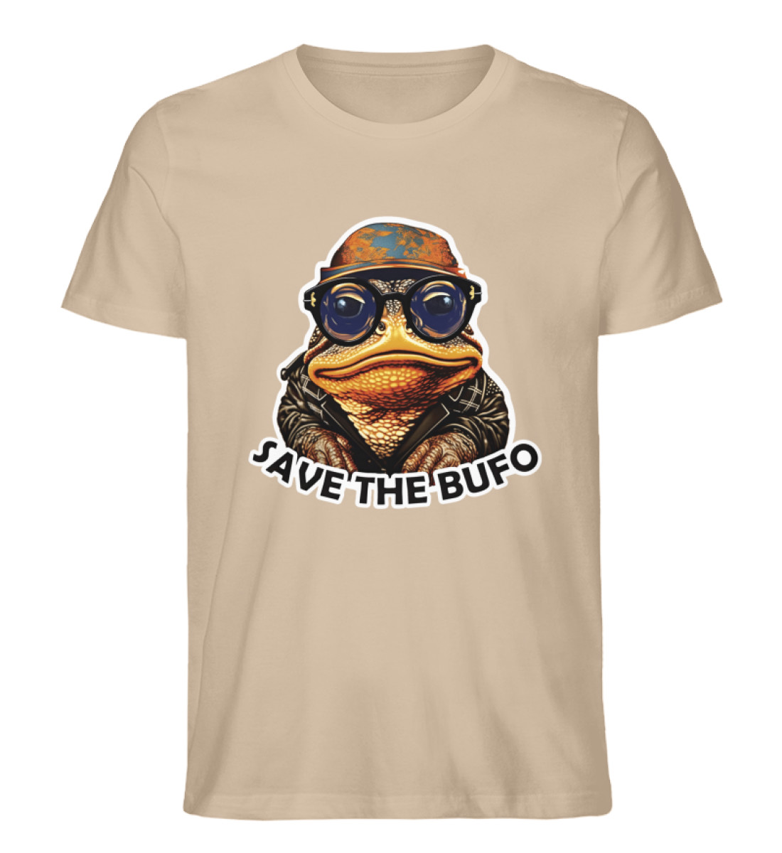 Save The Bufo! 5-MeO-DMT - Premium Organic T-Shirt - Men Premium Organic Shirt-6886