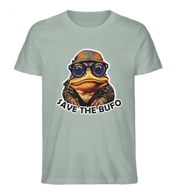 Save The Bufo! 5-MeO-DMT - Premium Organic T-Shirt - Men Premium Organic Shirt-7137