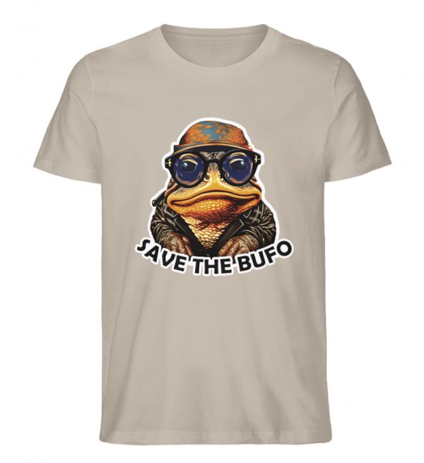 Save The Bufo! 5-MeO-DMT - Premium Organic T-Shirt - Men Premium Organic Shirt-7081