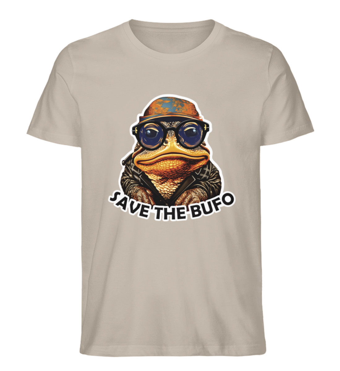 Save The Bufo! 5-MeO-DMT - Premium Organic T-Shirt - Men Premium Organic Shirt-7081