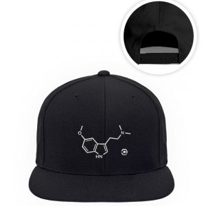 5-MeO-DMT Molecule│Custom Embroidered Cotton Snapback