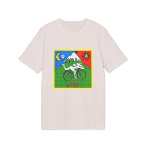 Albert Hofmann Bike Day LSD sheet T-Shirt - Vintage White, 2XL