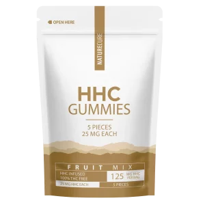 HHC gummies 25mg Fruit Mix 5 Pieces Front