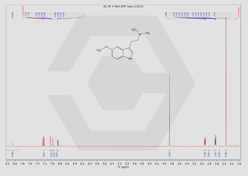 AC-45 5-MeO-DMT Freebase page 2