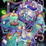 Chemical Collective Team HQ Poster - Original Artwork